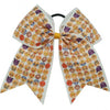 Emoji Print Cheerleading Bow Hair Ties